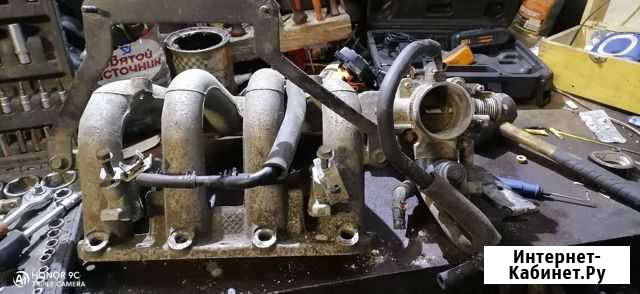 Впускной коллектор с дроссельной залонкой на киа Пермь - изображение 1