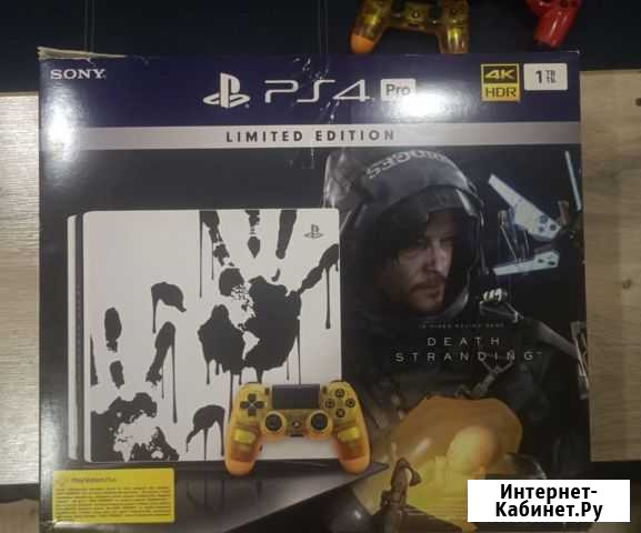 PS4 Pro Limited Edition Death Stranding 234 игры Брянск - изображение 1