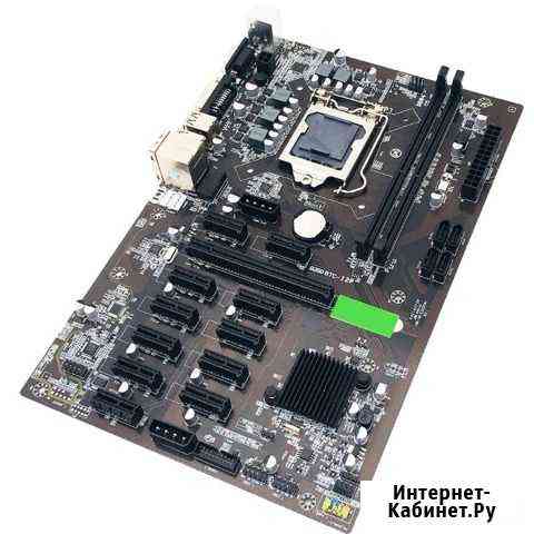 Материнская плата для майнинга на 12 карт новая Новосибирск