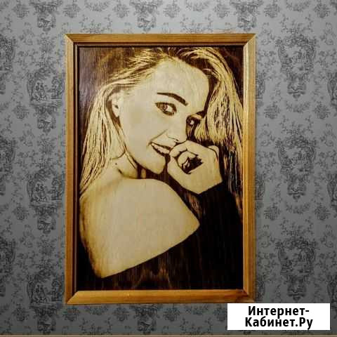 Выжигание портретов (картин) по фото Ярославль - изображение 1