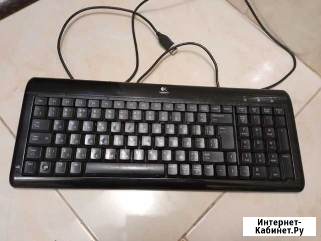 Клавиатура USB Logitech Махачкала - изображение 1