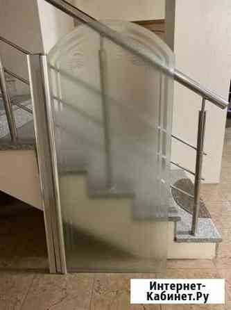 Стеклянная штора на ванну Омск