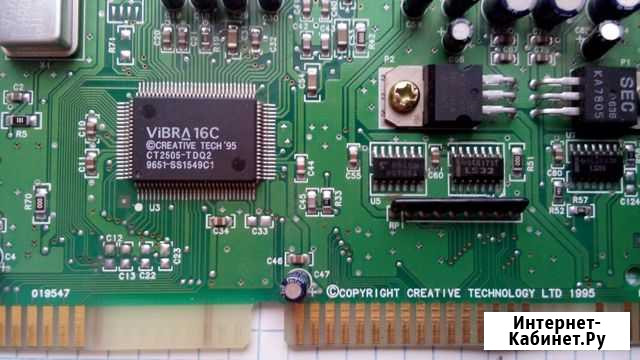 Creative Sound Blaster vibra16С (CT2960) ISA16bit Екатеринбург - изображение 1