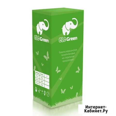 Бахилы в евроблоке, 1000 пар (2000 шт) Вологда - изображение 1