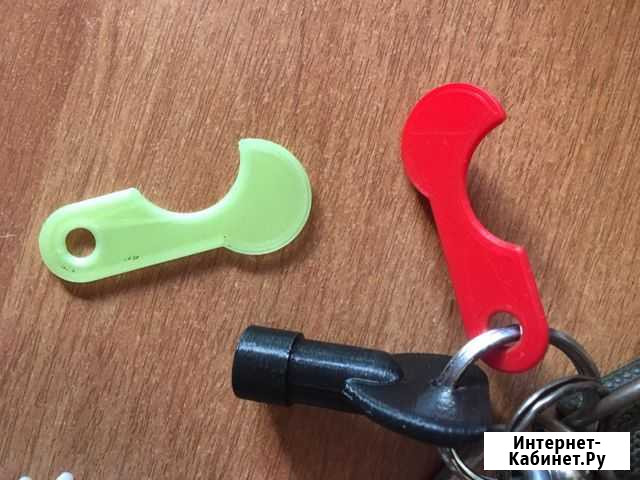 Брелок для тележек на связку ключей Мурино - изображение 1