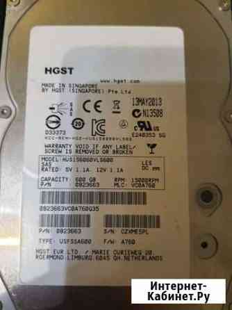 Жесткий диск hdd hgst HUS156060VLS600 Домодедово