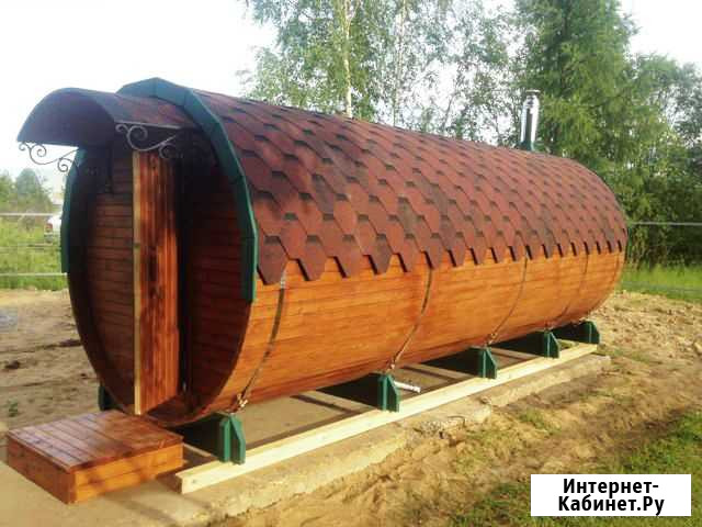Баня бочка Псков - изображение 1