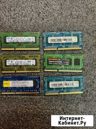 Оперативная память DDR3 для ноутбука 2 гб (одной п Комсомольск-на-Амуре - изображение 1