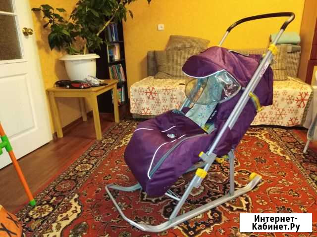 Санки коляска фирма nika Панковка - изображение 1