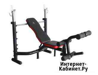Силовая скамья со стойками под штангу DFC D310 Иркутск