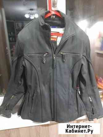 Мотокуртка Sweep(Finland) женская, кожаная Саратов