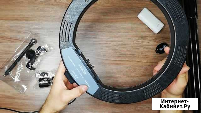 Кольцевая лампа YQ-320B 33см Калининград - изображение 1