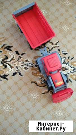 Трактор с прицепом игрушка Новосибирск - изображение 1