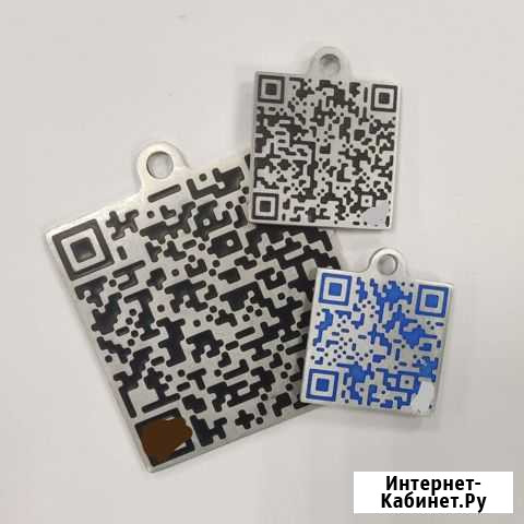 Изготовление брелоков с QR-кодом Москва - изображение 1