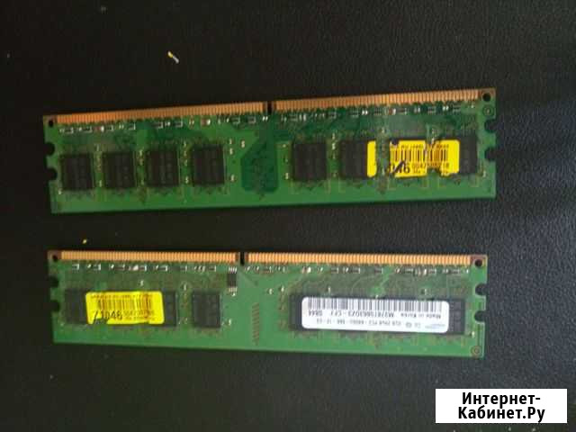 Оперативная память Samsung DDR2 2x2Gb Омск - изображение 1