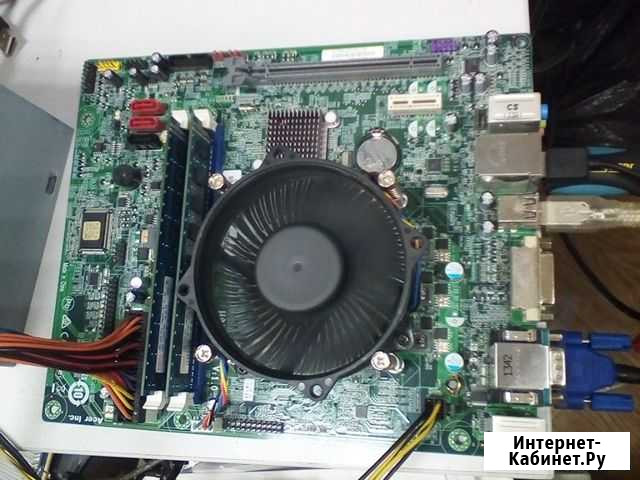 Материнская плата 1150 i3 4130 Воронеж - изображение 1