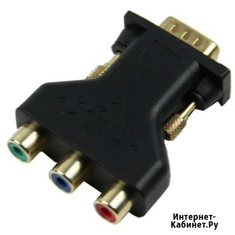 15 Pin VGA Male to 3 RCA Female M/F Adapter Connec Самара - изображение 1