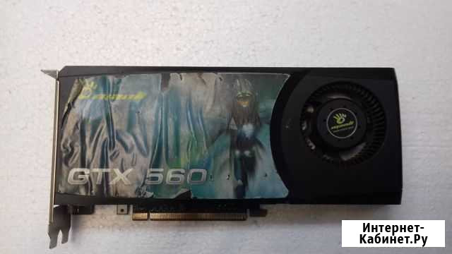 Geforce GTX560 gddr5 PCI-E 2.0 Ангарск - изображение 1
