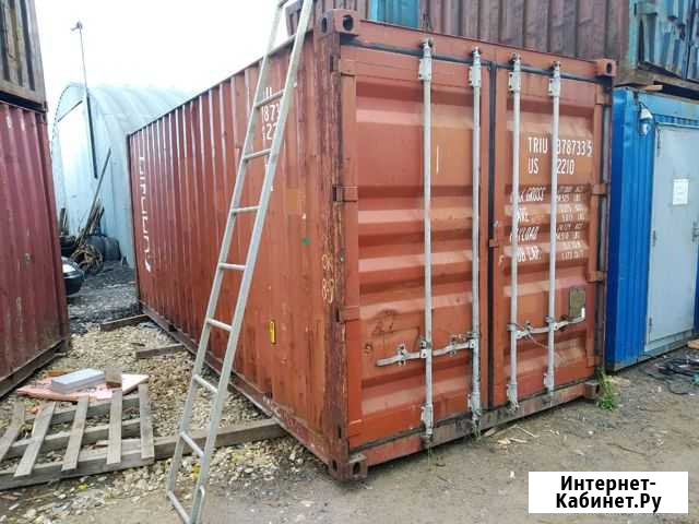 Контейнер бу морской 20 футовый хороший Санкт-Петербург - изображение 1