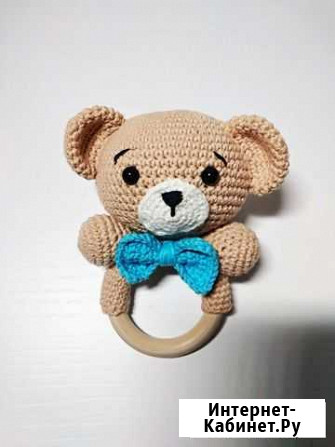 Погремушка-грызунок медвежонок Самара - изображение 1