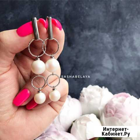 Украшения Серьги Сваровски Swarovski Химки - изображение 1