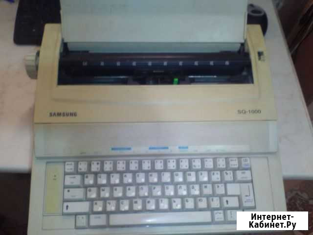 Электрическая печатная машинка samsung SQ - 1000 Кумертау - изображение 1