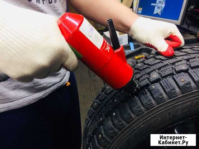 Дошиповка зимних шин Новосибирск - изображение 1