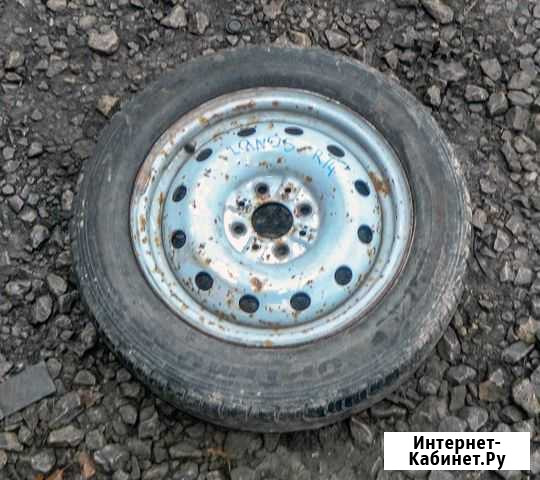 Диск штампованный (запаска) R14 Chevrolet Lanos (Л Калуга - изображение 1