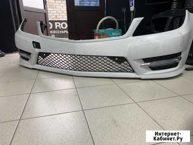 Mercedes W204 Amg бампер рестайлинг Владикавказ - изображение 1