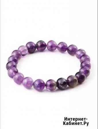 Браслет из натурального аметиста Смоленск