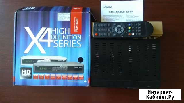 Спутниковый ресивер(тюнер) Globo-Opticum HD x403 Киров - изображение 1