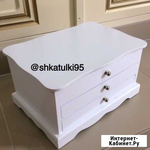 Шкатулка большая деревянная Грозный - изображение 1