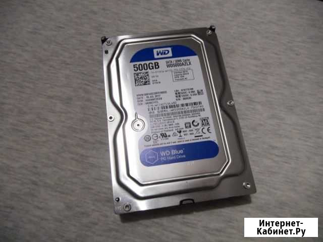 Жесткий диск HDD 500 Gb мало б.у Брянск - изображение 1
