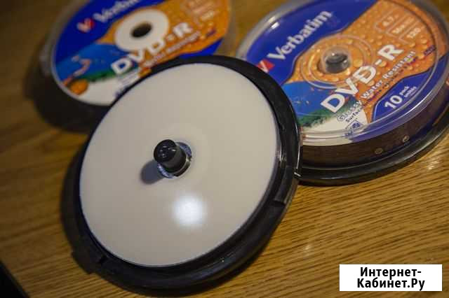 DVD-R Verbatim Глянцевые для струйной печати Геленджик - изображение 1