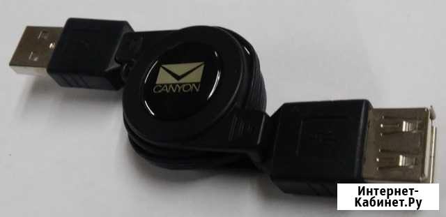 Кабель втягивающийся USB A-female, торг Тюмень - изображение 1