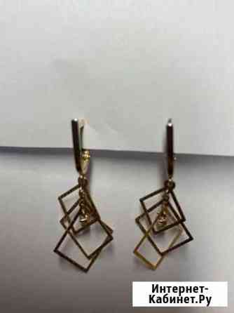 Золотые серьги Калининград