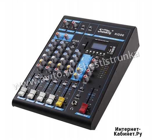 Soundking KG06 Микшерный пульт 6 каналов. Доставка Волгоград - изображение 1