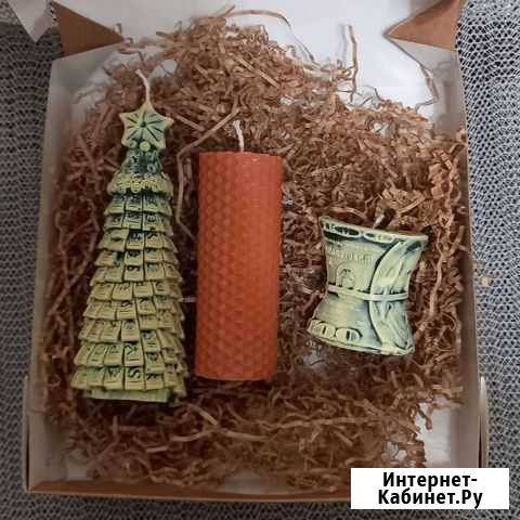 Новогодний набор свечей Копейск - изображение 1