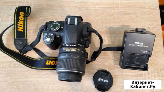Зеркальный фотоаппарат nikon d3100 Хабаровск - изображение 1