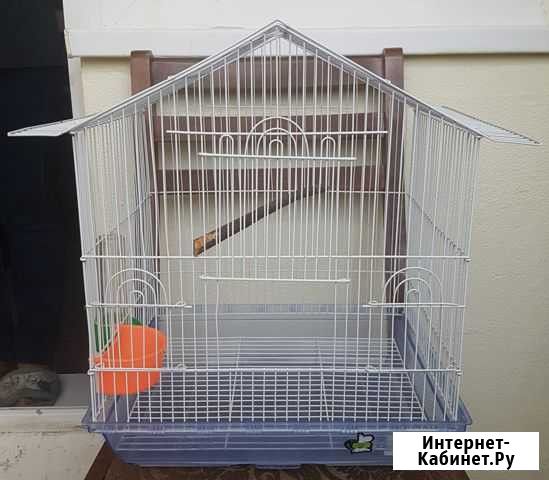 Клетка для птиц HomeZoo прямоугольная Новороссийск - изображение 1