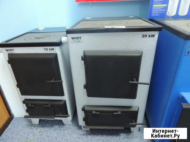 Твердотопливный котел wirt Taiga 20 Хабаровск - изображение 1
