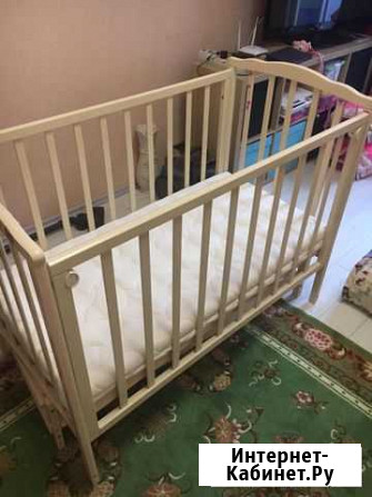 Детская кроватка с маятником Новосибирск - изображение 1