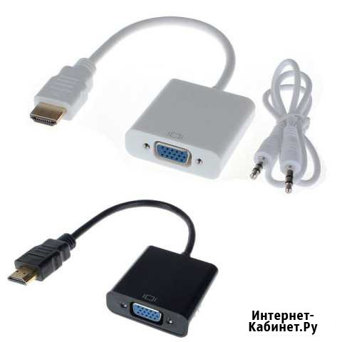 Переходник hdmi на VGA новый Барнаул - изображение 1