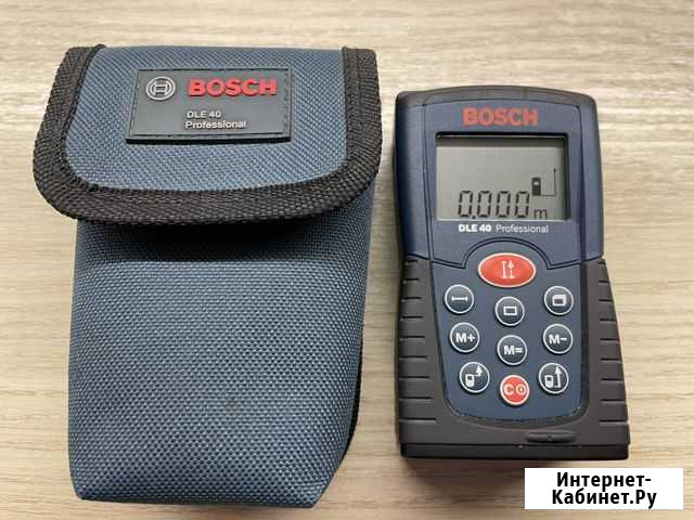 Лазерная указка дальномер bosch DLE40 Екатеринбург - изображение 1