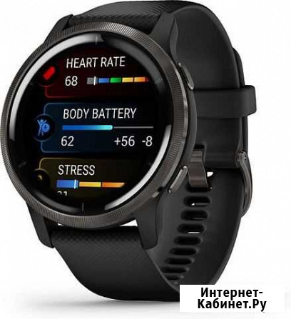 Garmin venu 2 Black Спортивные часы Великий Новгород - изображение 1