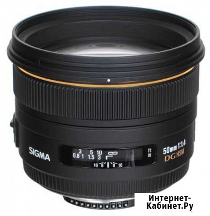 Sigma AF 50mm F/1.4 EX DG HSM Nikon F(и Аренда) Симферополь - изображение 1
