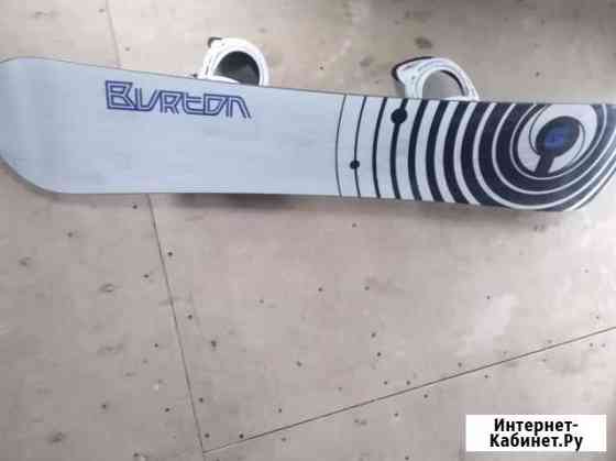 Сноуборд burton Clash 151 и крепления Мурино