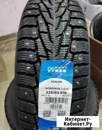 225/60R18 nokian nordman 7 SUV Балаково - изображение 1
