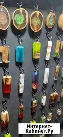 Кулоны из дерево смолой Краснодар