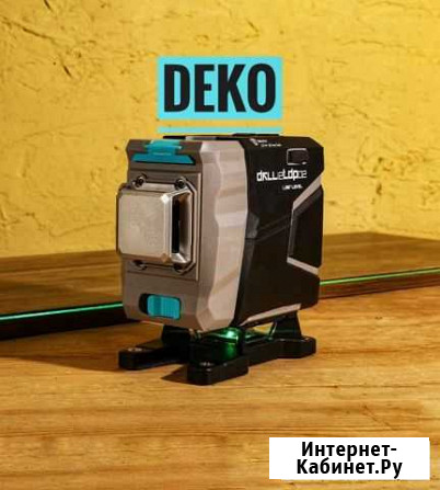 Новый лазерный уровень deko 12 линий 3D Тюмень - изображение 1